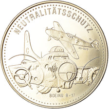 Suisse, Jeton, 5 Ecu, Aviation, 1995, FDC, Cupro-nickel