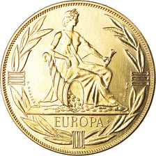 France, Medal, Ecu Europa, Europe Assise, Politics, 1980, Rodier, MS(65-70)