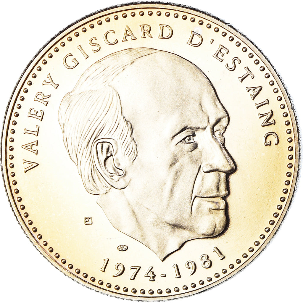 France, Medal, Ve République, Valery Giscard d'Estaing, Politics, 1981