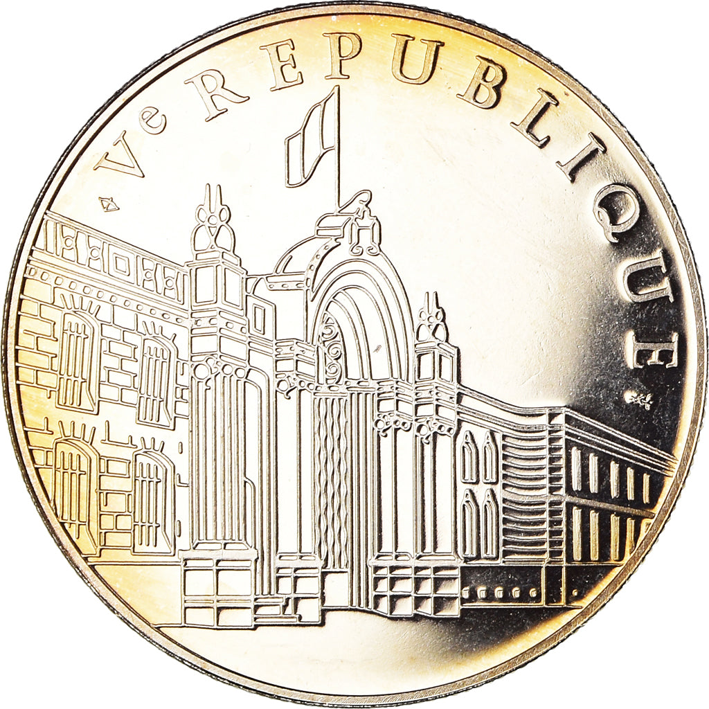 Frankrijk, Medaille, Ve République, Jacques Chirac, Politics, 1995, FDC