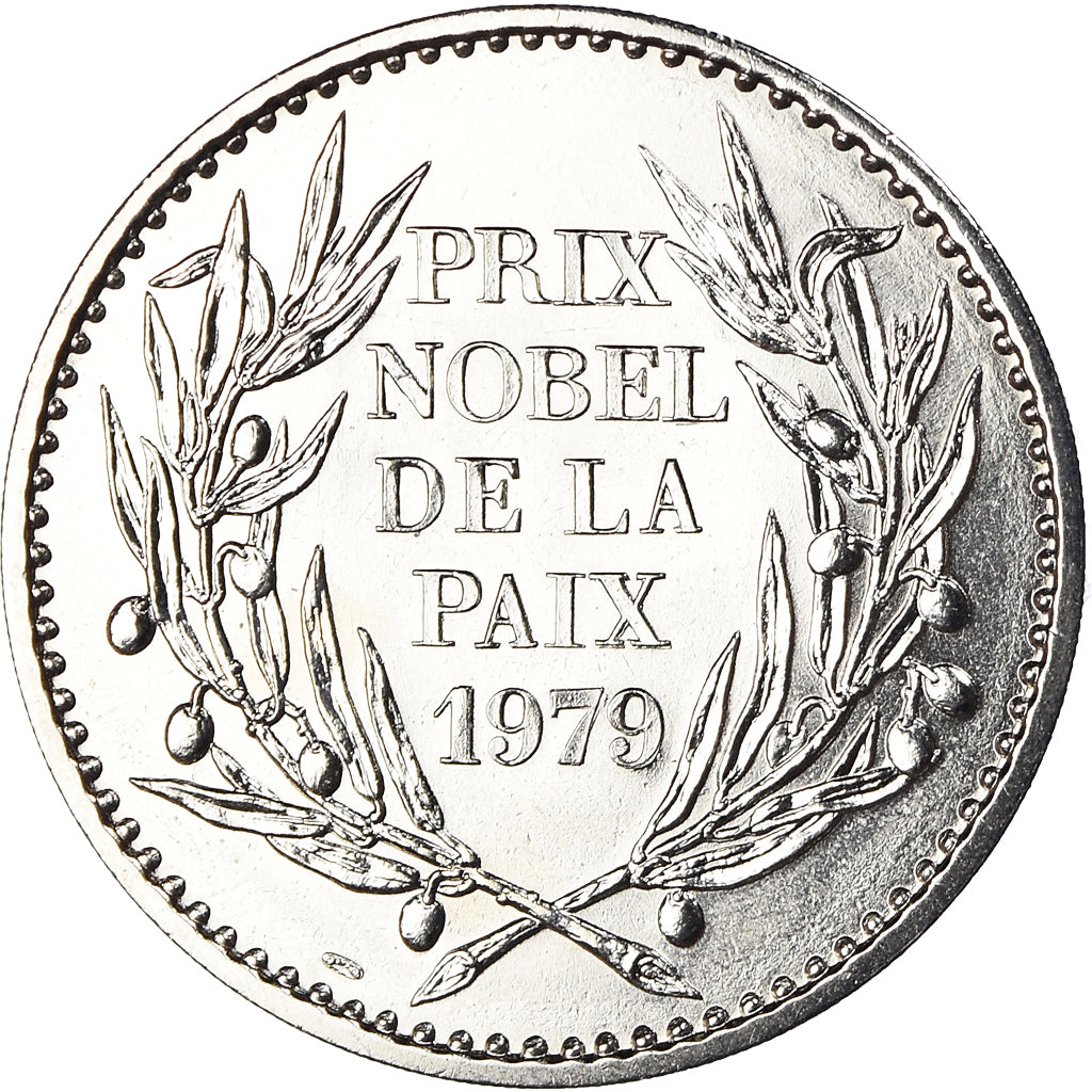 Frankreich, Medaille, Mère Teresa, Prix Nobel de la Paix 1979, STGL