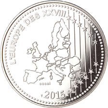France, Medal, L'Europe des XXVIII, La Victoire de 1945, Politics, 2015