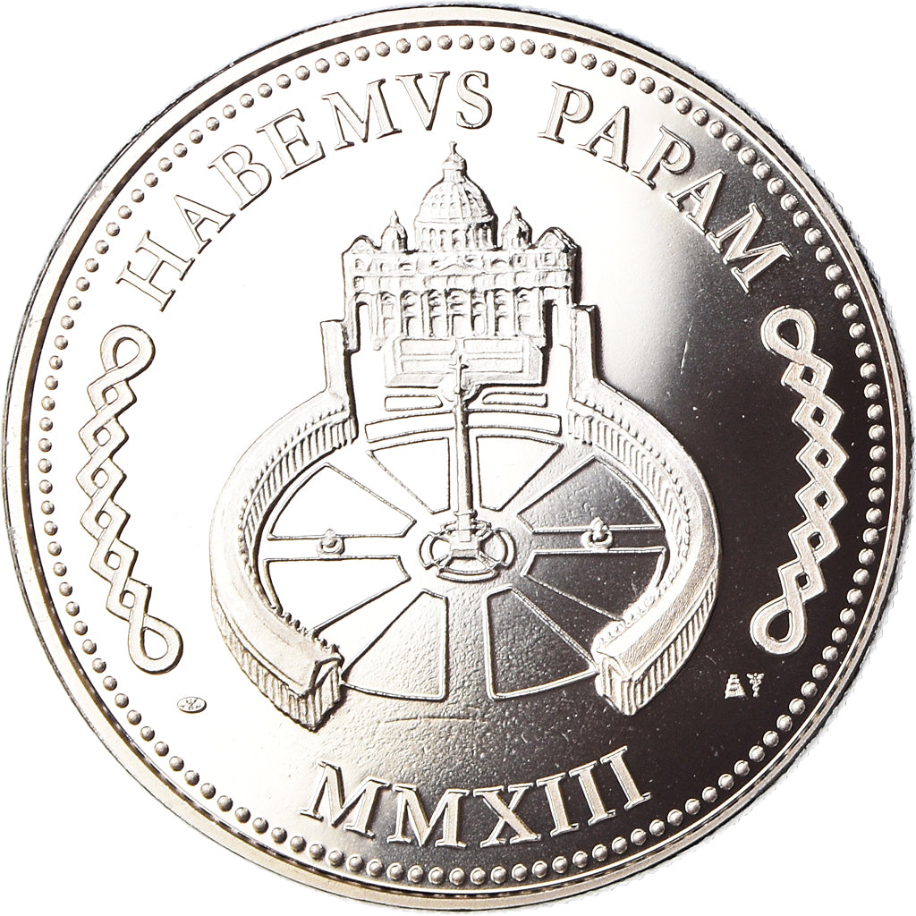 Vatican, Medal, Le Pape François, Religions & beliefs, 2013, MS(65-70)