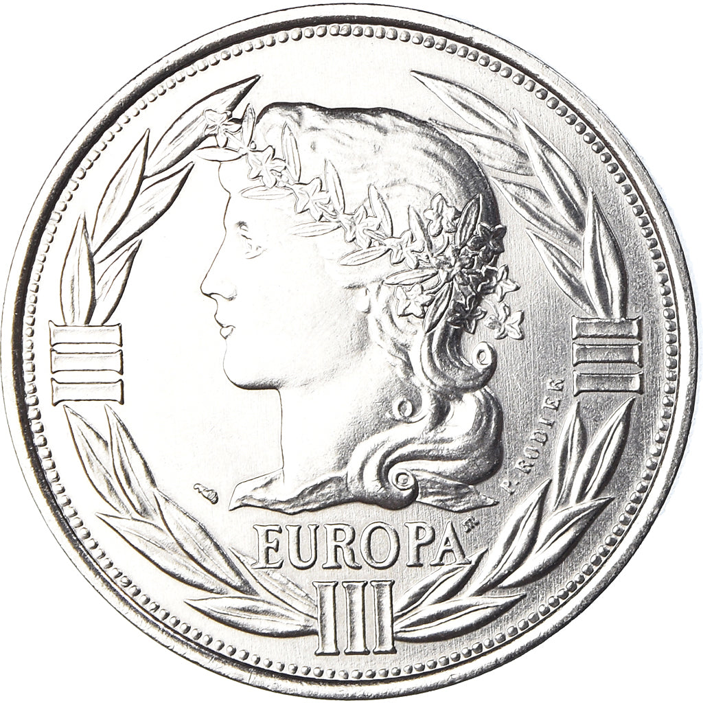 France, Médaille, Ecu Europa, Marianne, Politics, 1991, FDC, Cupro-nickel