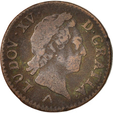 France, Louis XV, Demi sol à la vieille tête, 1769, Lille, F(12-15), KM 544.11
