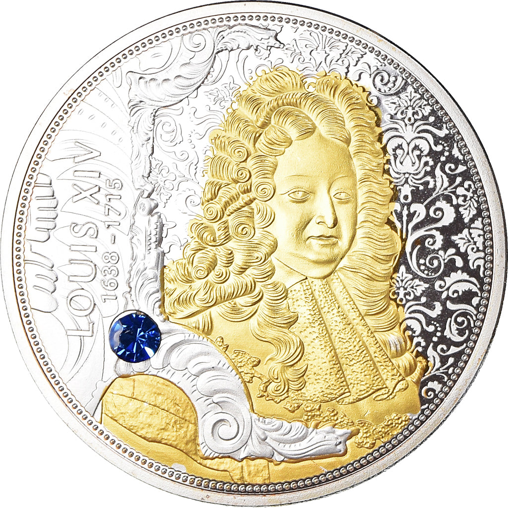 France, Medal, Les rois de France célèbres, Louis XIV 1638-1715, History