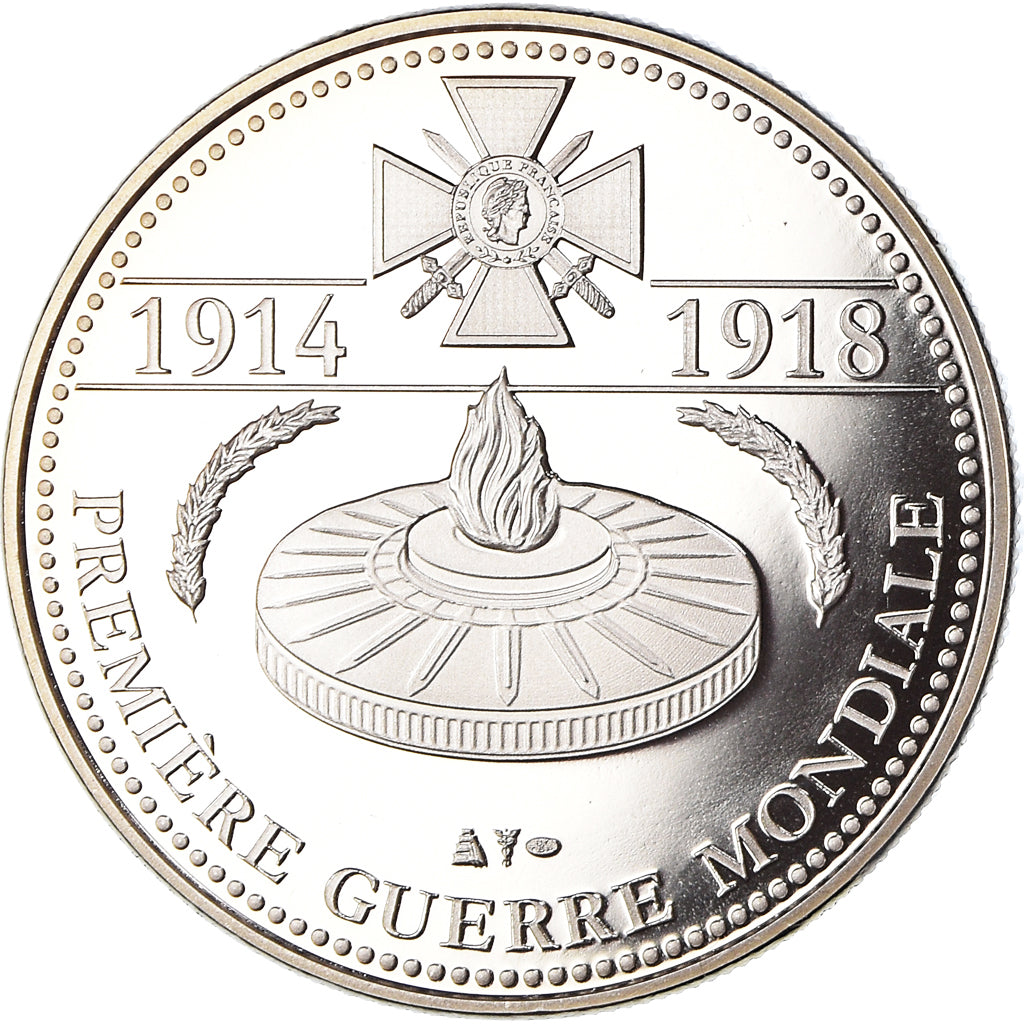 France, Medal, Première Guerre Mondiale, Centenaire, WAR, 2016, MS(65-70)