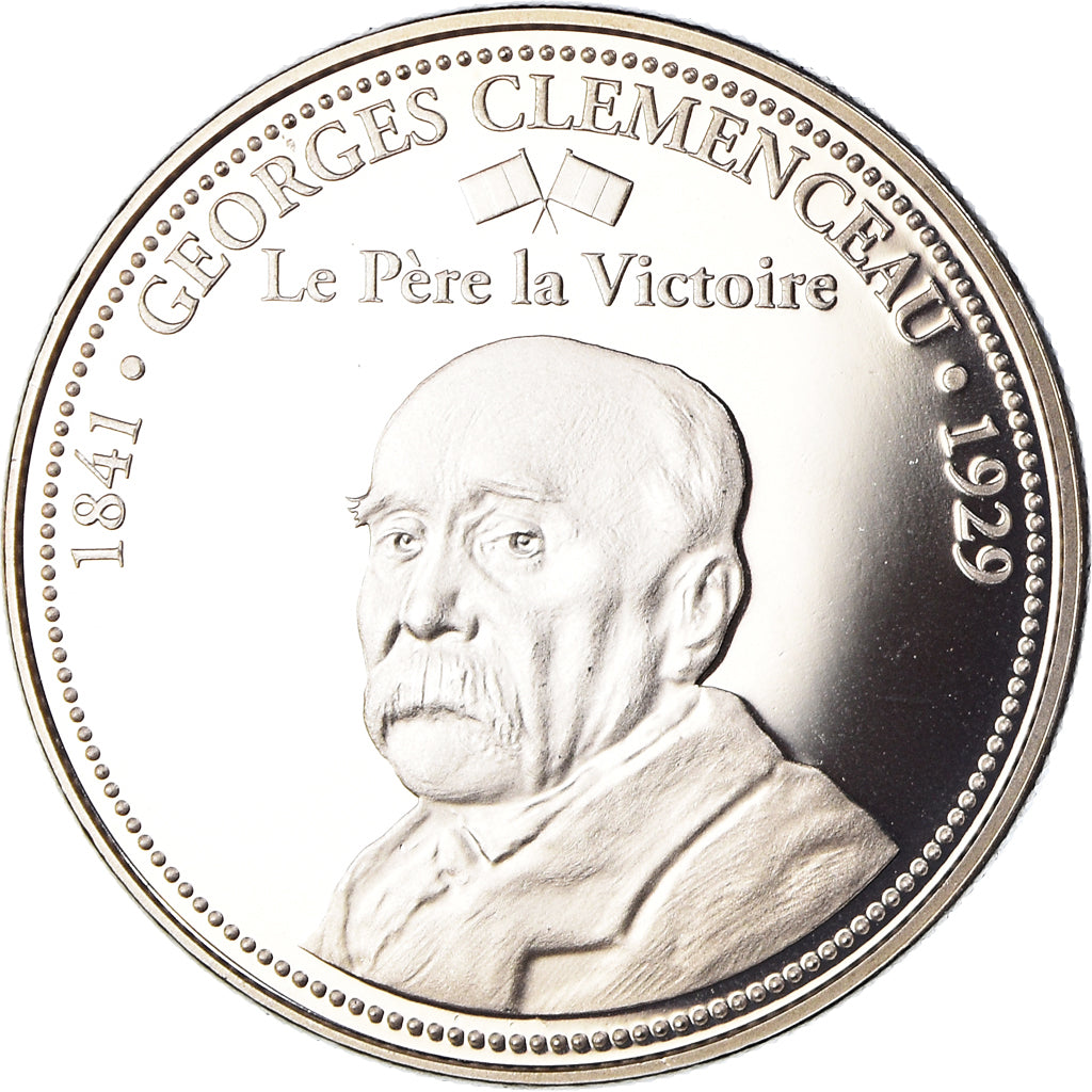 Frankrijk, Medaille, Première Guerre Mondiale, Georges Clémenceau, WAR, 2018