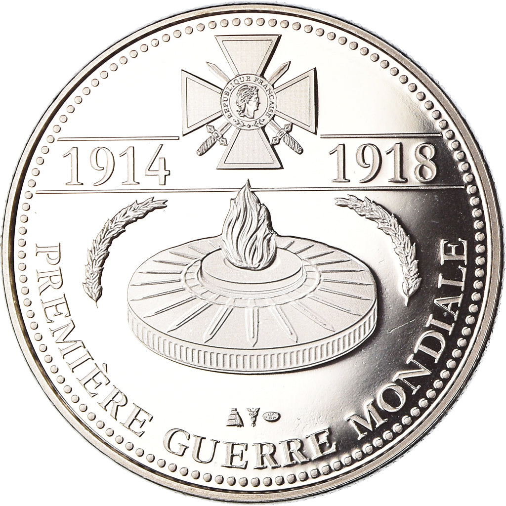 Frankrijk, Medaille, Première Guerre Mondiale, Georges Clémenceau, WAR, 2018