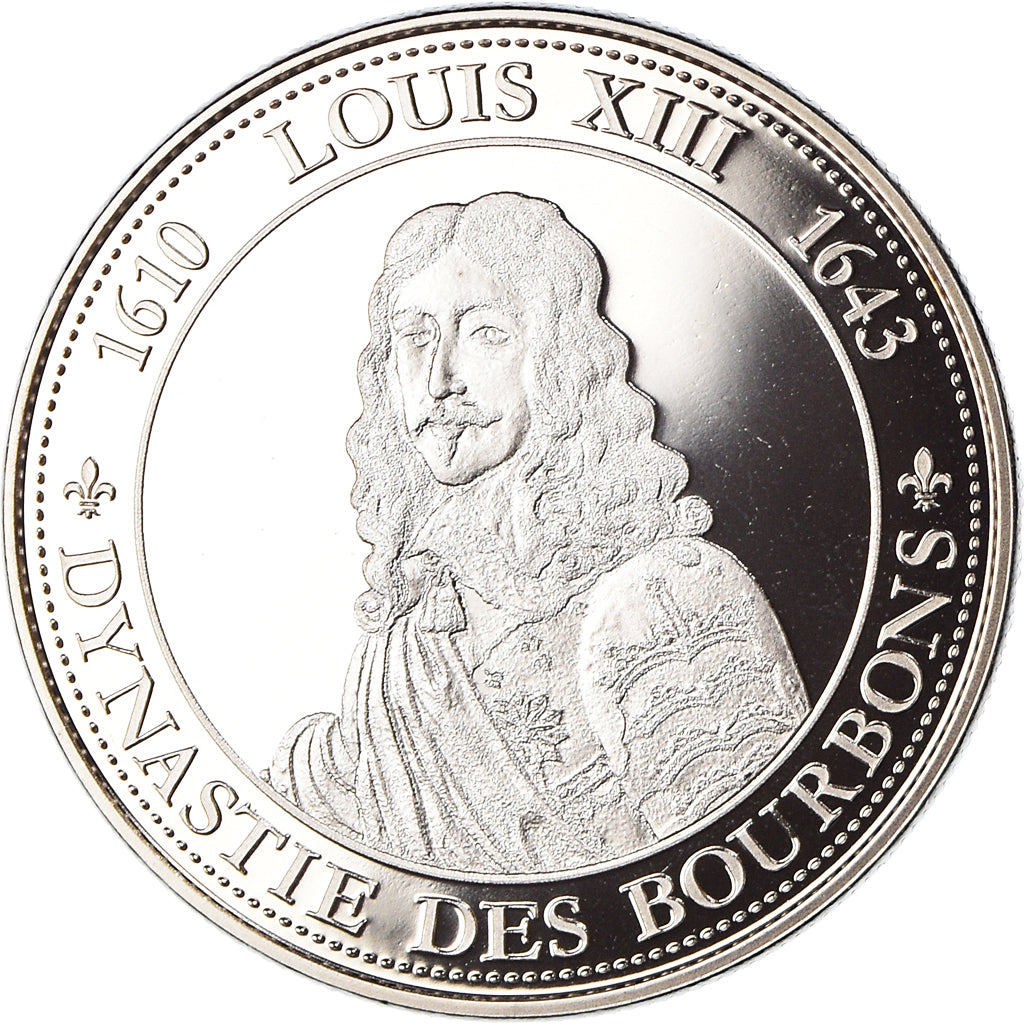 France, Médaille, Louis XIII, Dynastie des Bourbons, History, FDC, Cupro-nickel