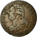 Monnaie, France, 3 deniers françois, 3 Deniers, Liard, 1792, Lyon, TB+, Bronze