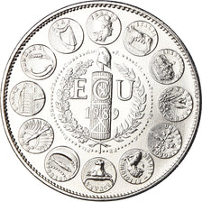 Frankrijk, Medaille, Ecu Europa, Marianne, Politics, 1989, FDC, Cupro-nikkel