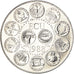 Francja, medal, Ecu Europa, Marianne, Politics, 1988, MS(65-70), Miedź-Nikiel