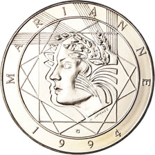 France, Medal, Vème République, Marianne, Politics, 1994, MS(65-70)
