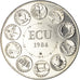 France, Médaille, Ecu Europa, Europe Assise, Politics, 1984, Rodier, FDC
