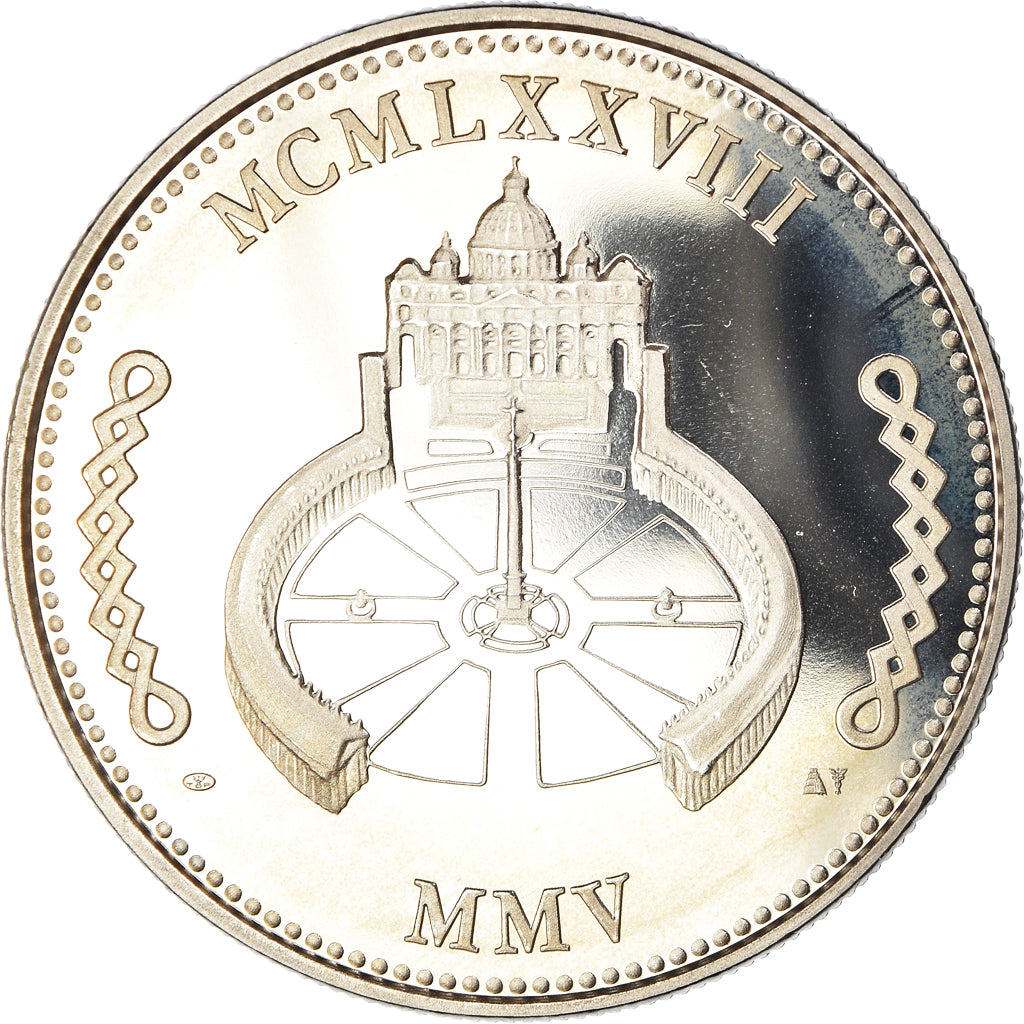 Vatican, Médaille, Le Pape Jean-Paul II, Religions & beliefs, 2005, SPL+