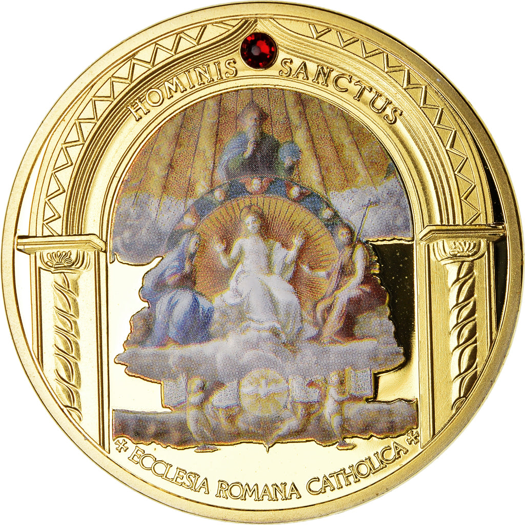 Vatikan, Medaille, Saint Jean-Paul II, Religions & beliefs, STGL, Copper Gilt