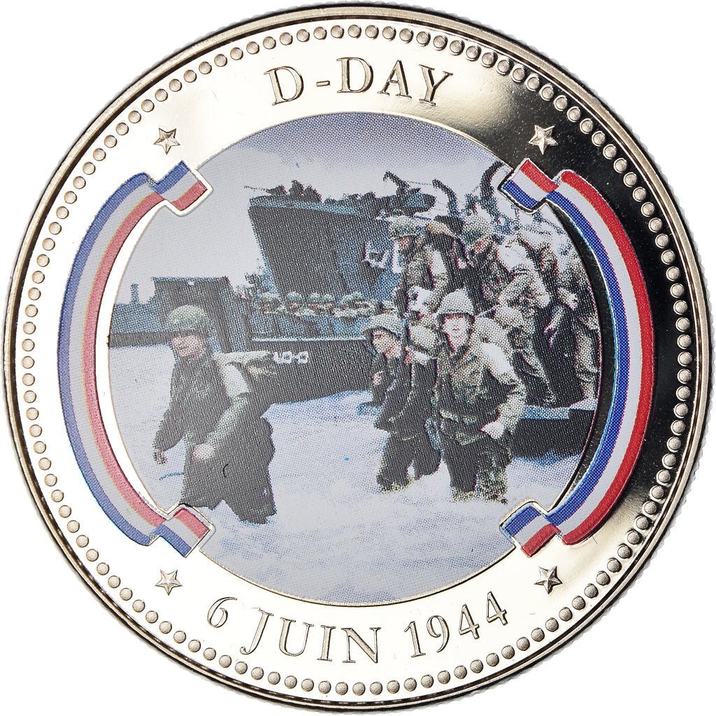 France, Médaille, Bataille de Normandie - DDAY, WAR, FDC, Cupro-nickel
