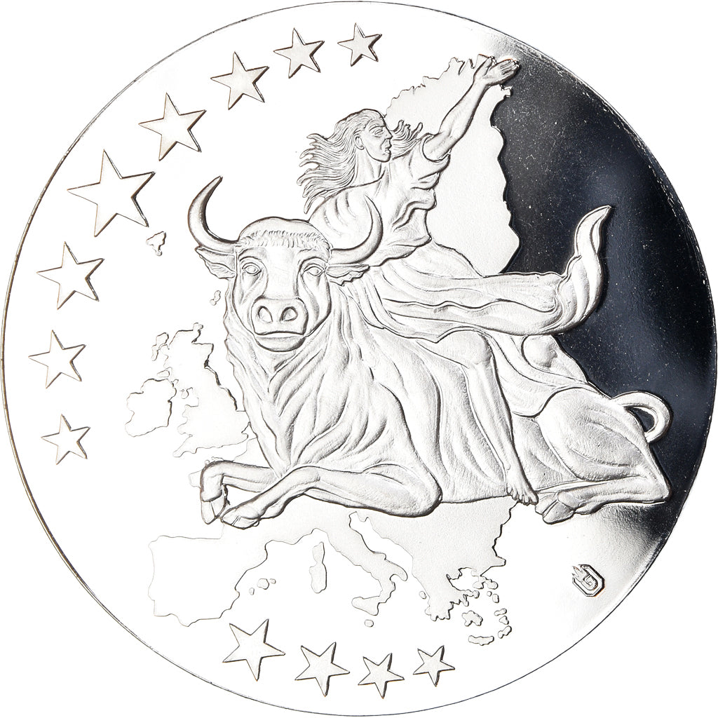 France, Médaille, Adieu à la Monnaie Française, 500 Francs Marie Curie, FDC