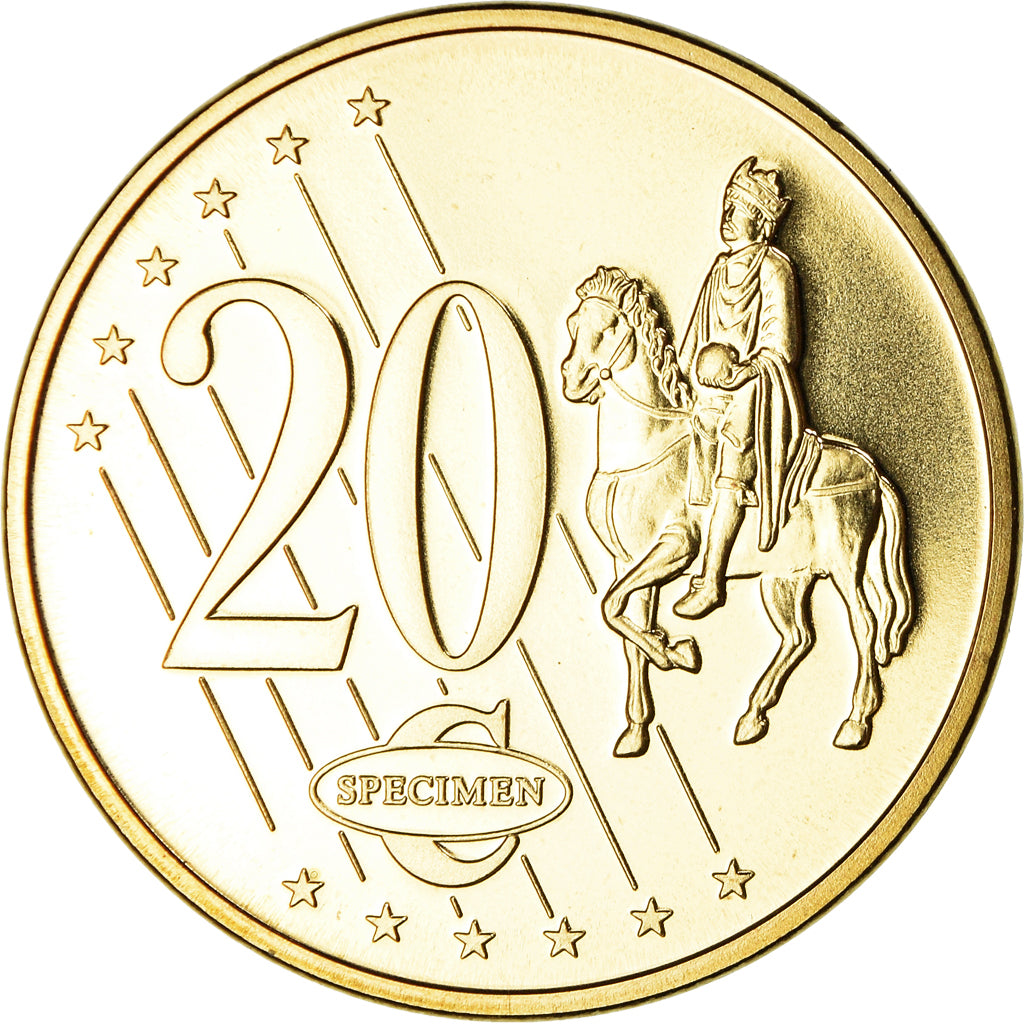 San Marino, 20 Euro Cent, Essai-Trial, 2005, MS(65-70), Bi-Metallic