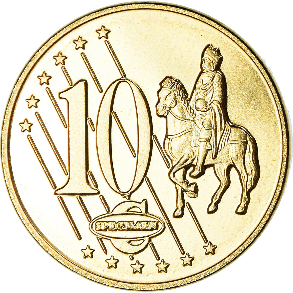 San Marino, 10 Euro Cent, Essai-Trial, 2005, FDC, Bi-metallico