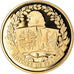 França, medalha, Histoire de France, Le Coq Gaulois, MS(65-70), Cobre Dourado