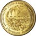 França, medalha, D-Day, Utah Beach, Collection Européenne, MS(63), Cobre