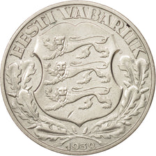Estonia, 2 Krooni, 1932, TTB, Argent, KM:13