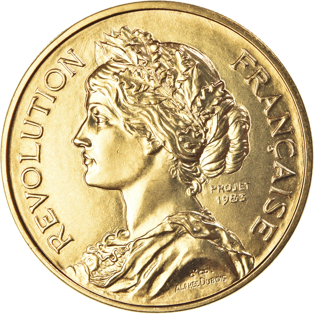 France, Medal, Bicentenaire de la Prise de la Bastille, History, 1989
