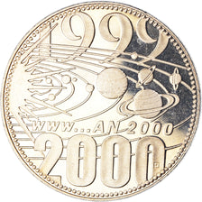 France, Medal, Europa, Passage à l'An 2000, Society, 2000, MS(65-70)