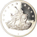 França, medalha, 10 Euro Europa, Politics, 1998, MS(64), Prata Cromada a Cobre