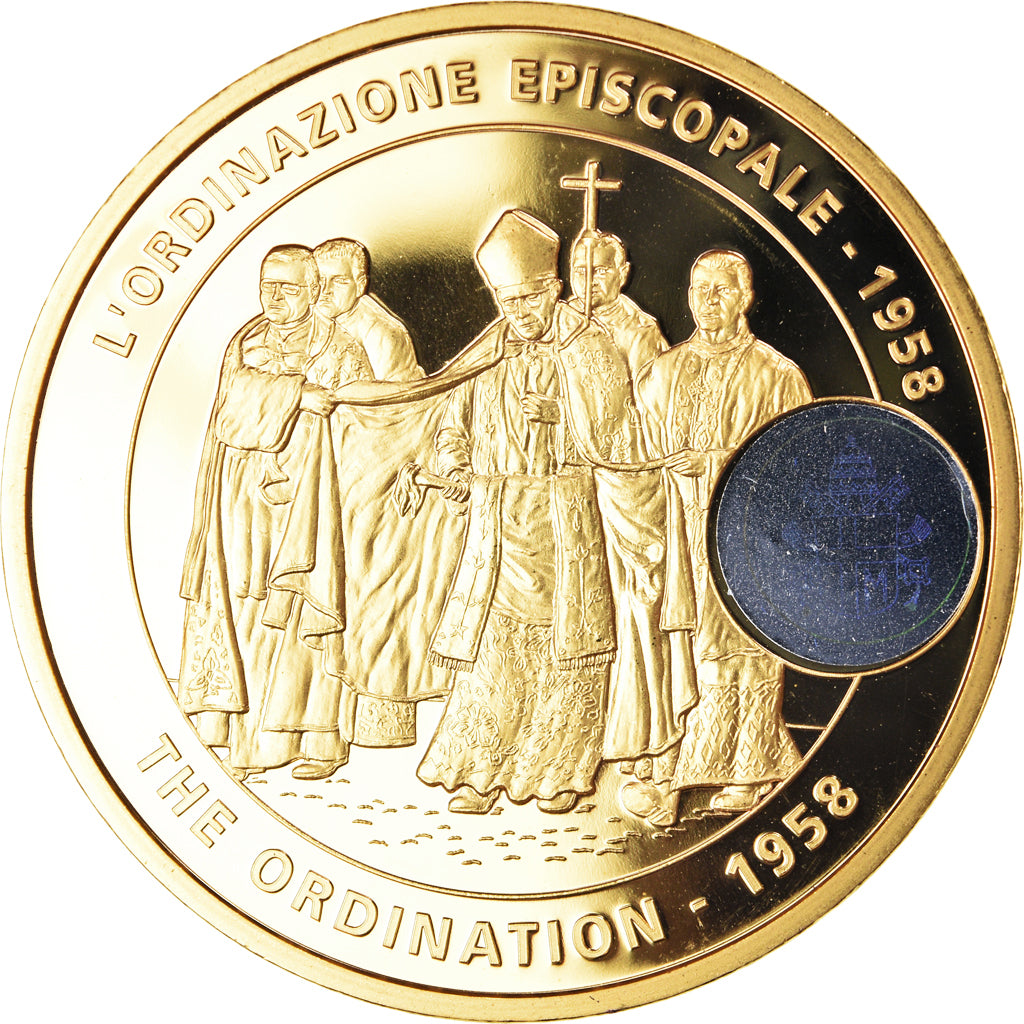 Vaticano, medaglia, L'Ordination du Pape Jean-Paul II, Religions & beliefs, FDC