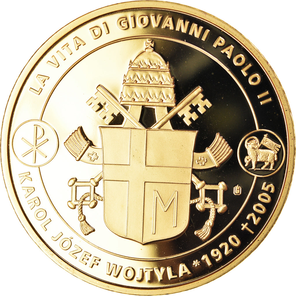 Vaticano, medaglia, L'Ordination du Pape Jean-Paul II, Religions & beliefs, FDC