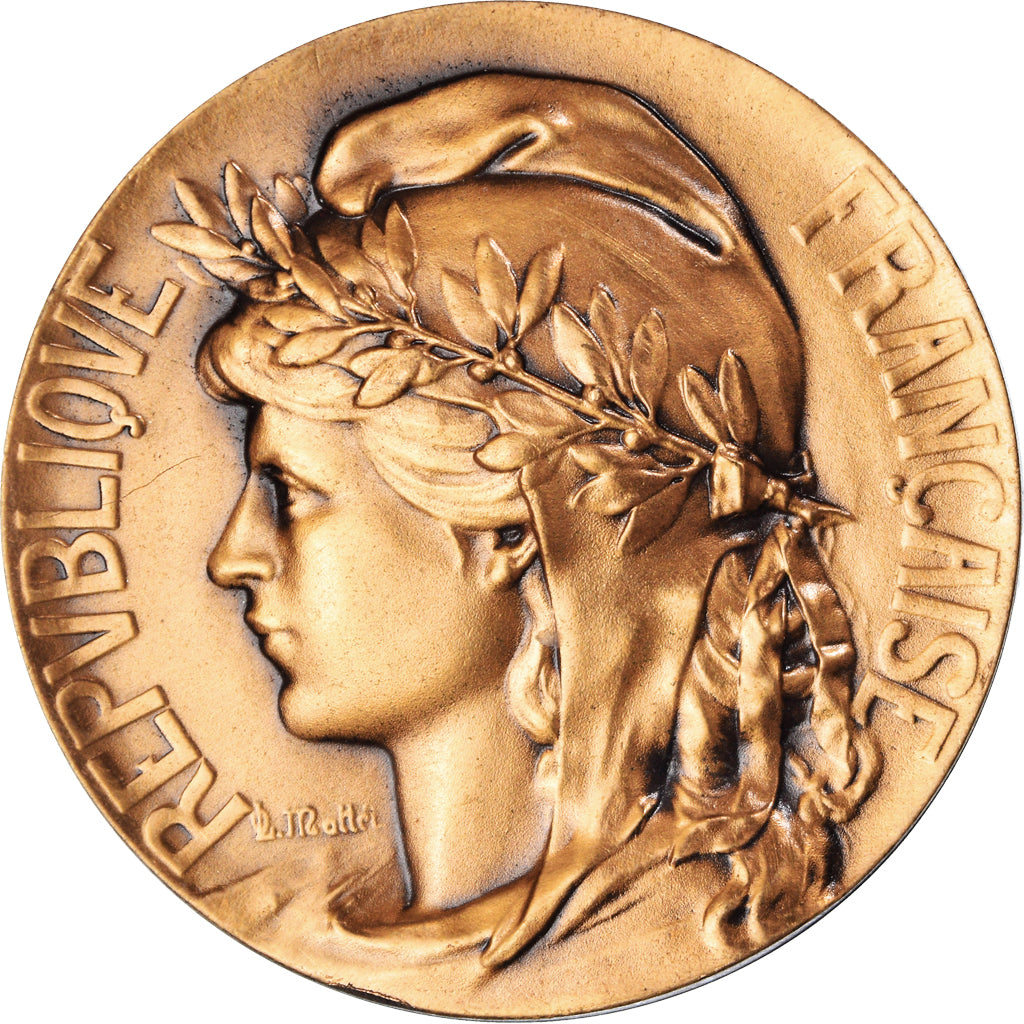 France, Medal, Arbel Industrie, Douai, Marianne, Mattei, MS(63), Bronze