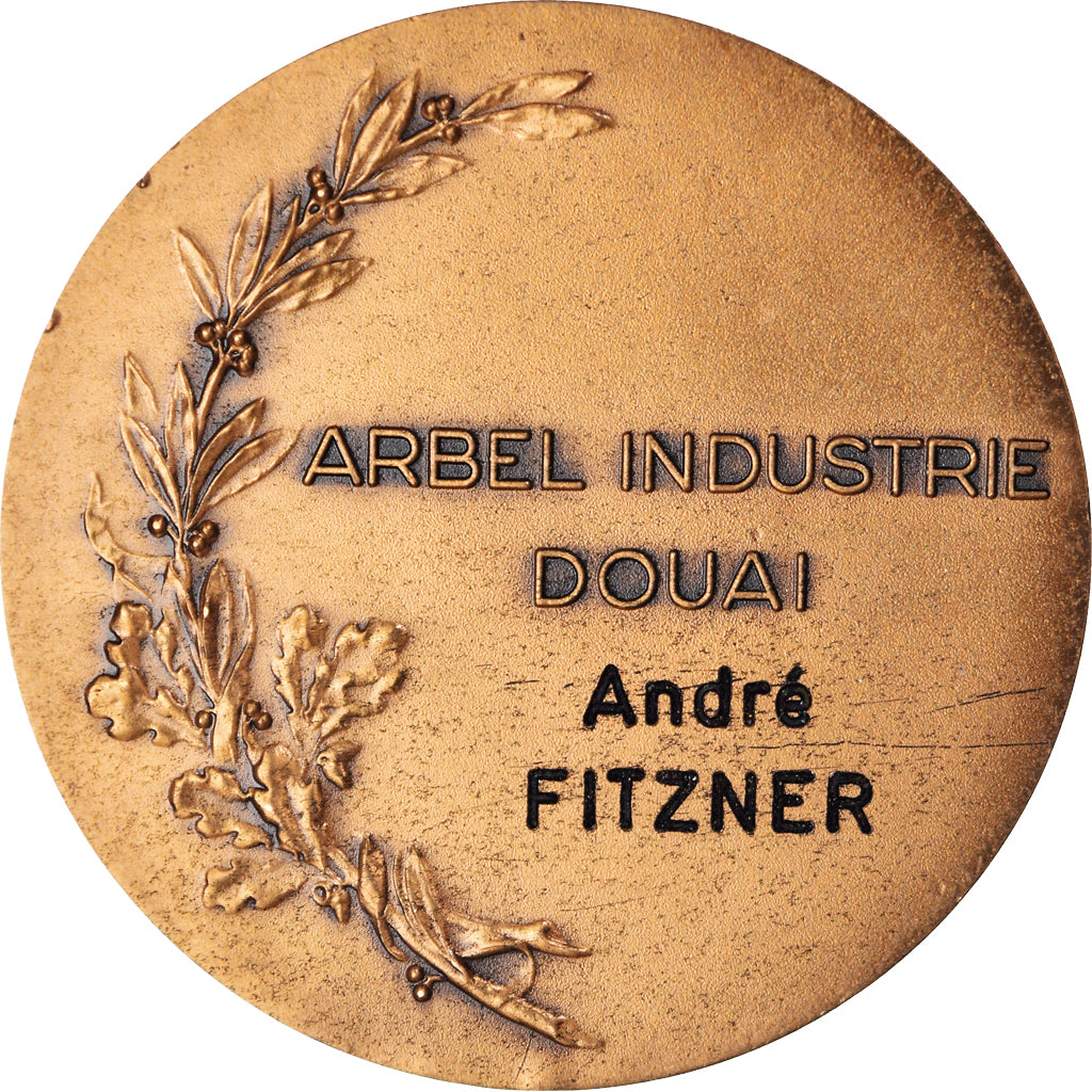France, Medal, Arbel Industrie, Douai, Marianne, Mattei, MS(63), Bronze