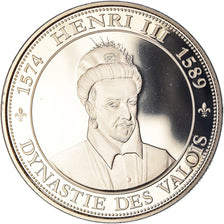 France, Medal, Les Rois de France, Henri III, History, MS(65-70), Copper-nickel