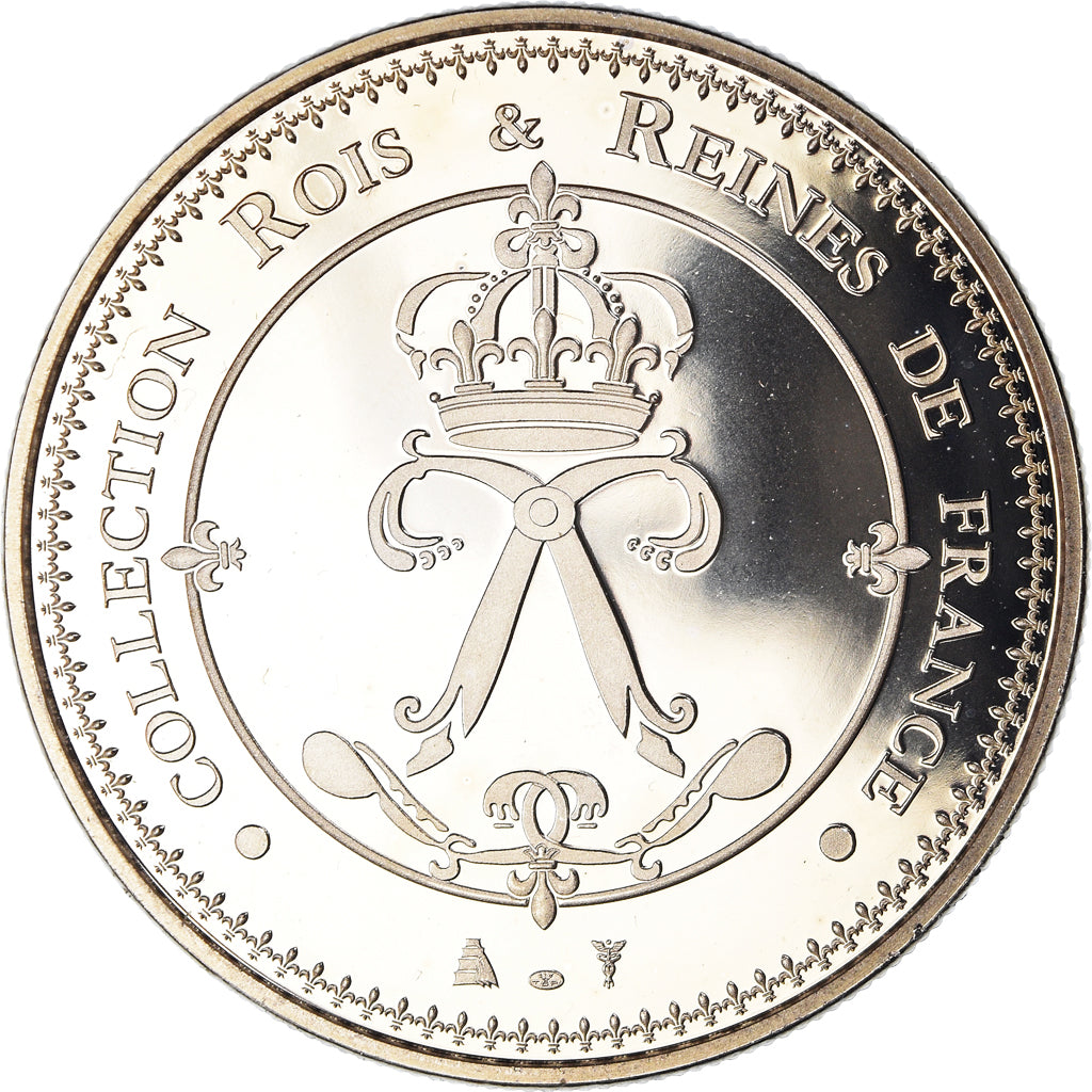 France, Medal, Les Rois de France, Henri III, History, MS(65-70), Copper-nickel