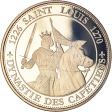Frankreich, Medaille, Les Rois de France, Saint Louis, History, STGL