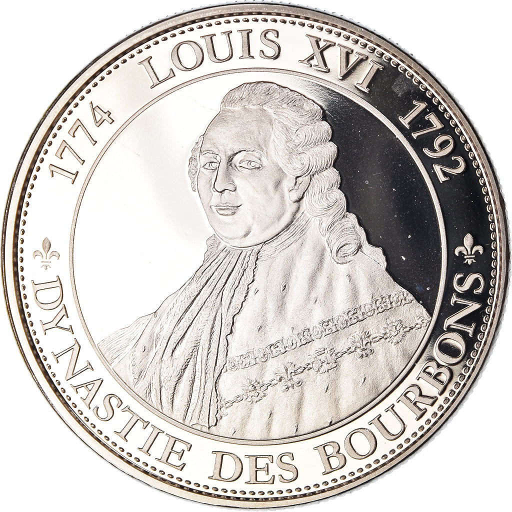 France, Medal, Louis XVI, Dynastie des Bourbons, History, MS(65-70)