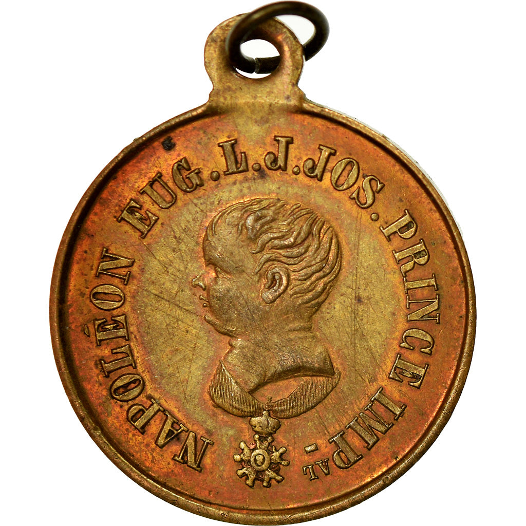 France, Médaille, Napoléon Eugène Louis, Prince Impérial, History, SUP