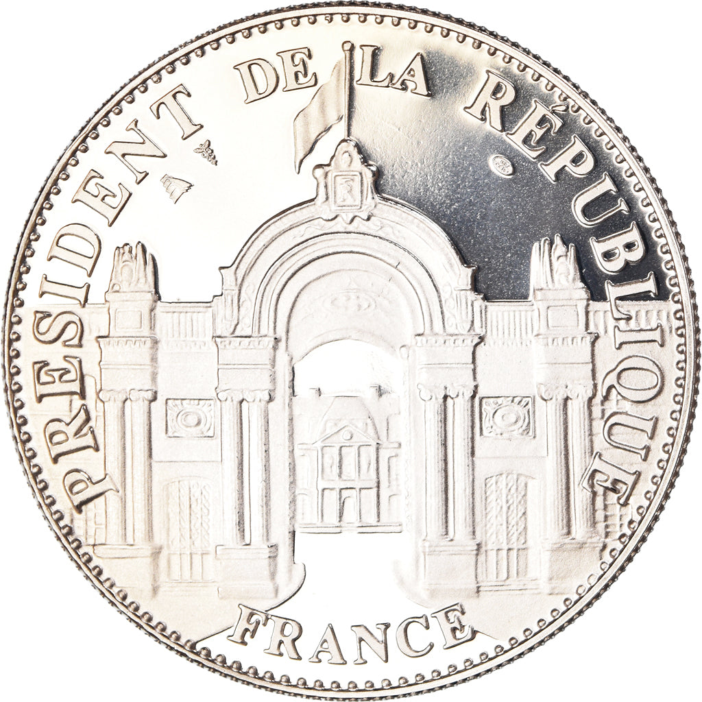 Francia, medalla, Les Présidents Français, Paul Doumer, Politics, Proof, FDC