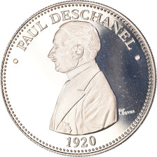 Francja, medal, Paul Deschanel, Président de la République, Politics, Proof