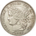 Peru, 5 Pesetas, 1880, Lima, AU(50-53), Silver, KM:201.1