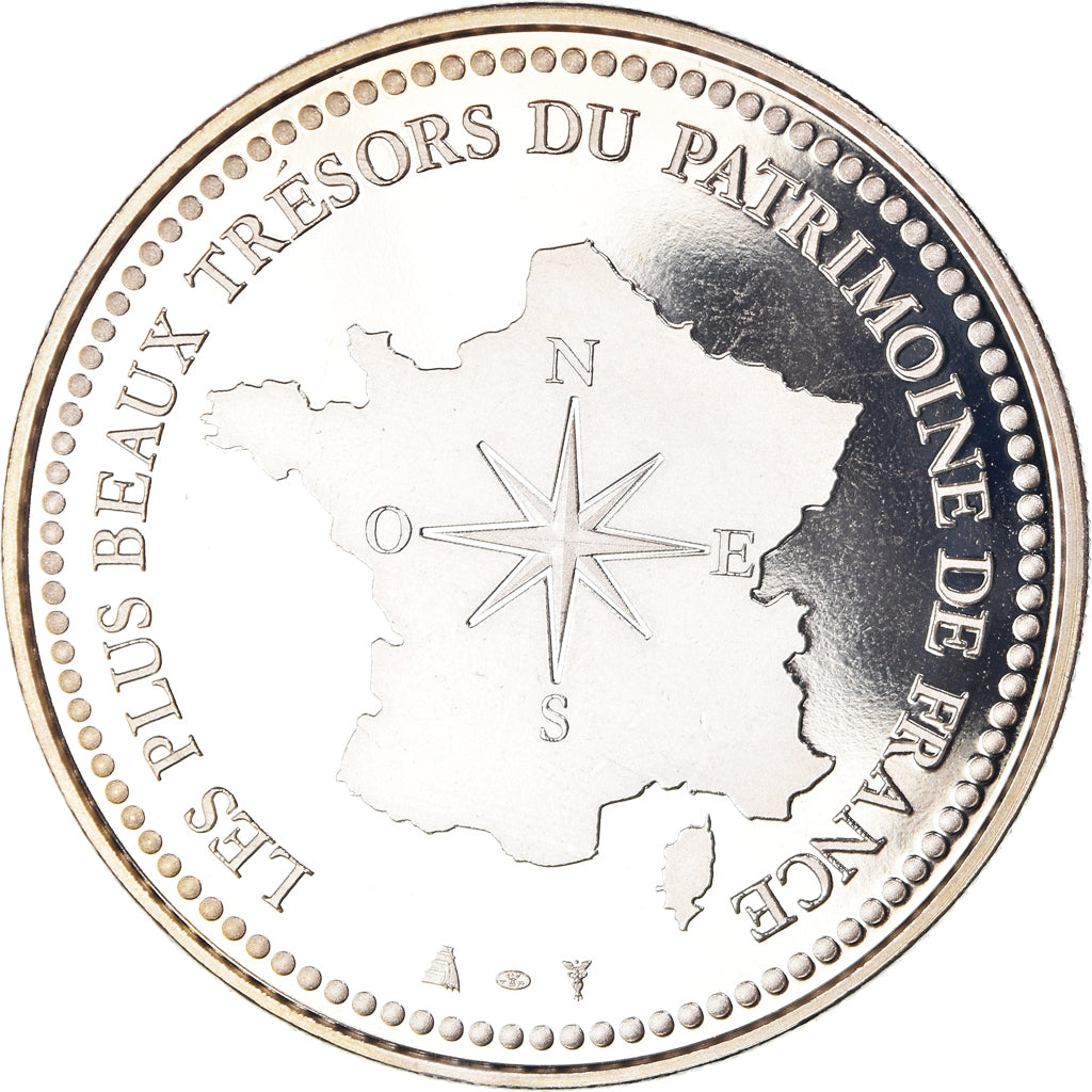France, Médaille, La Cathédrale de Rouen, Patrimoine, Proof, FDC, Cupro-nickel