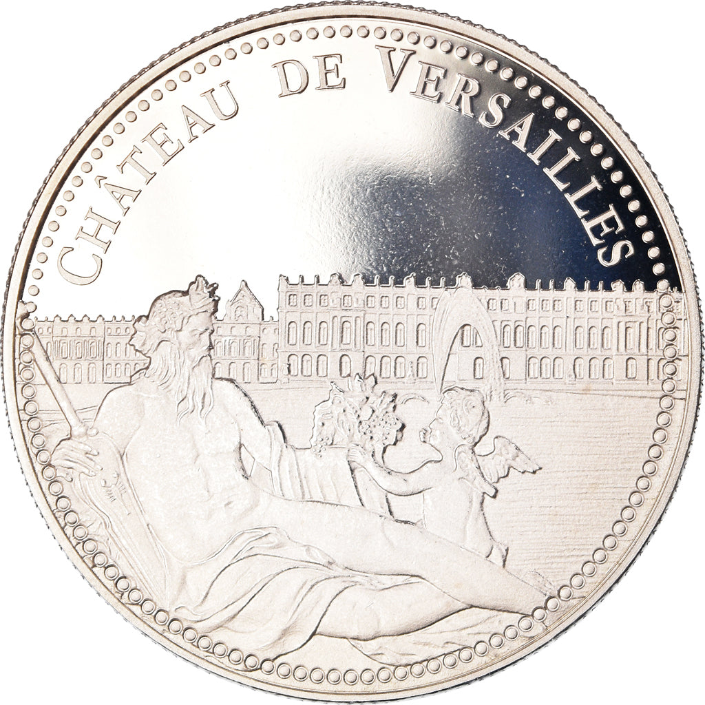 France, Medal, Le Château de Versailles, Patrimoine, Proof, MS(65-70)