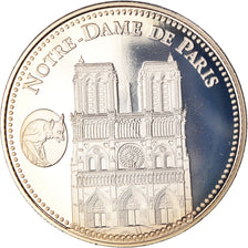 France, Medal, Cathédrale Notre-Dame de Paris, Patrimoine, Proof, MS(65-70)