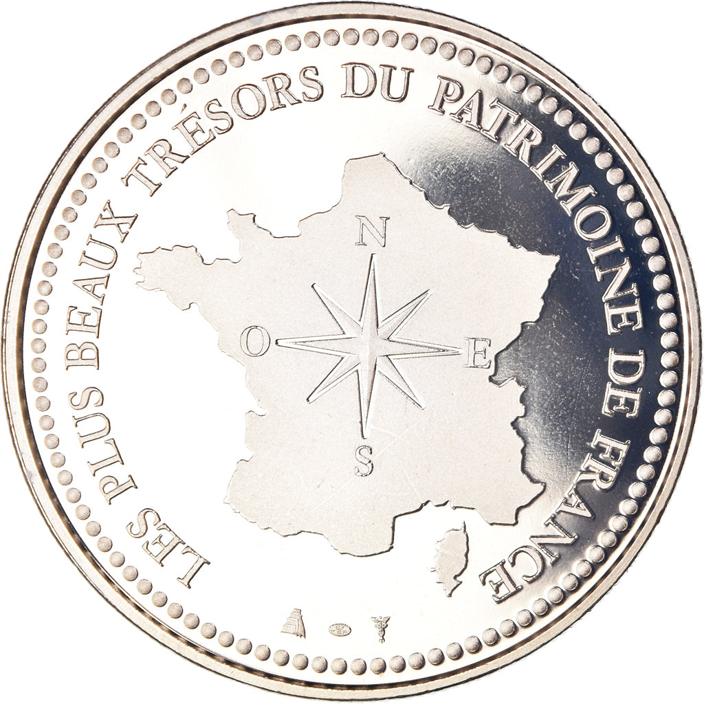 France, Medal, Cathédrale Notre-Dame de Paris, Patrimoine, Proof, MS(65-70)