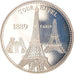 France, Medal, Paris - La Tour Eiffel, Patrimoine, Proof, MS(65-70)