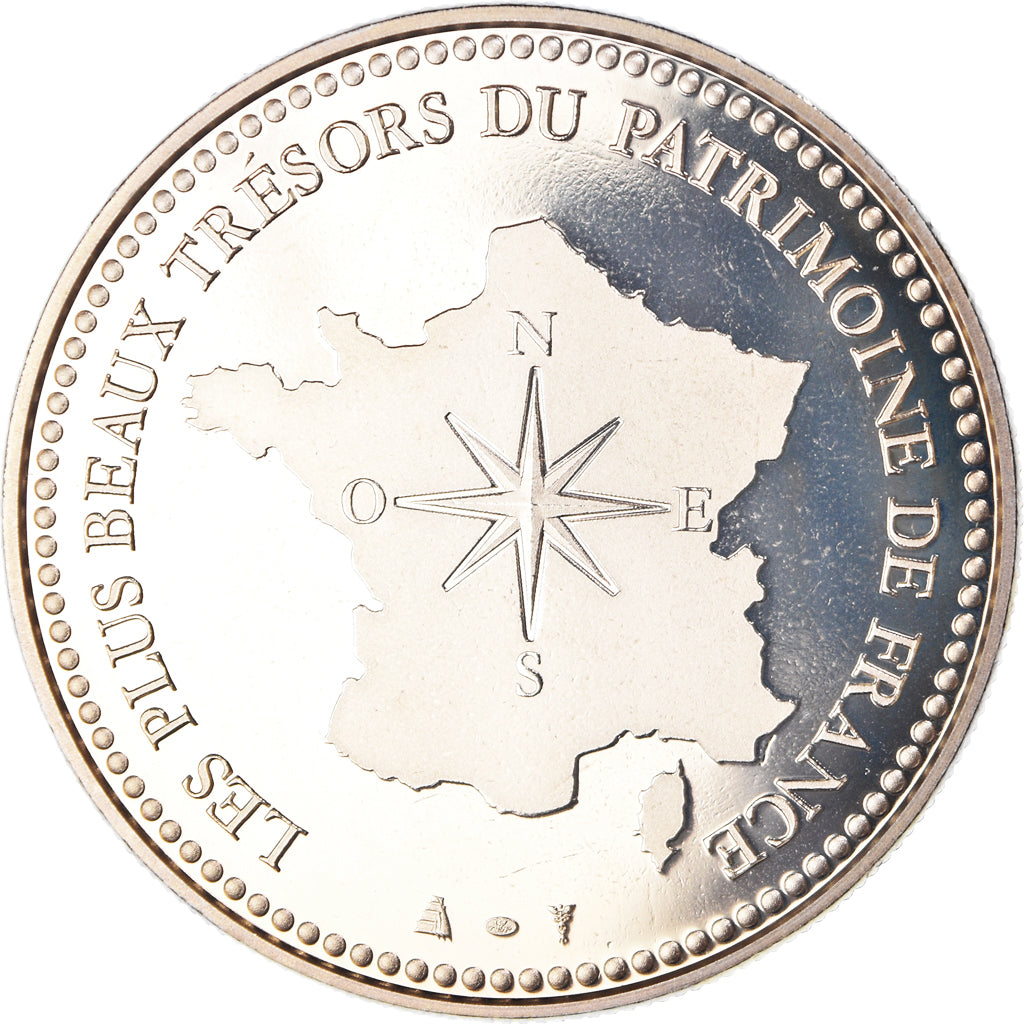 France, Medal, Paris - La Tour Eiffel, Patrimoine, Proof, MS(65-70)