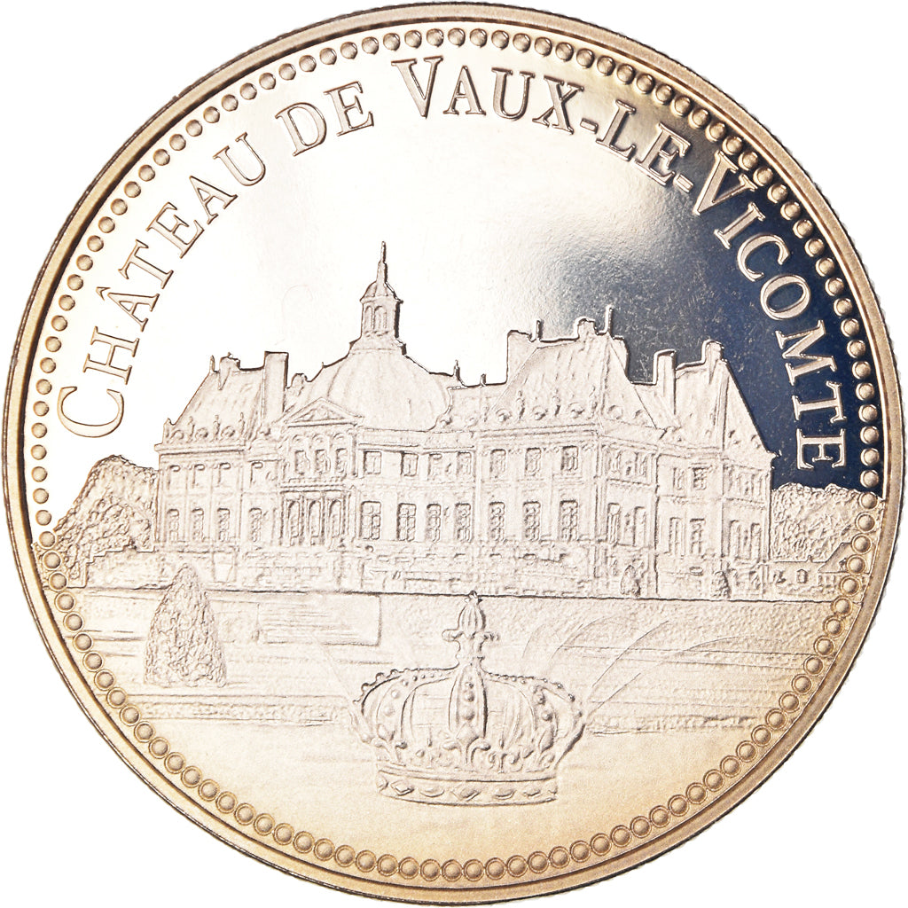 France, Medal, Château de Vaux-le-Vicomte, Patrimoine, Proof, MS(65-70)